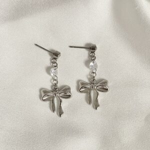 Boucles d’oreilles Nina argenté